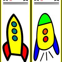 Printable Rocket Bookmarks | rocket bookmarks Printable Rocket Bookmarks | rocket bookmarks