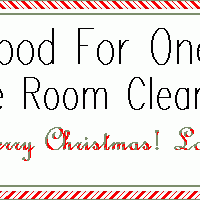 Room Cleaning Xmas Coupon