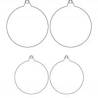 Round Bauble Template