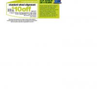 Firestone $10 Off on Wheel Alignment