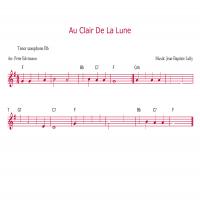 Saxophone - Au Clair De La Lune