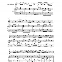Saxophone - Badinerie