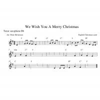 Saxophone - We Wish You A Merry Christmas
