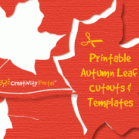 Scrapbook Maple Cutout
