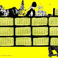 Skateboard 2009 Calendar