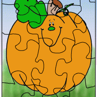 Smiling Pumpkin Jigsaw Puzzle