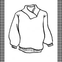 Sweater Flash Card