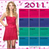 Taylor Swift 2011 Calendar
