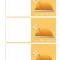 Thanksgiving Turkey Mini Cards