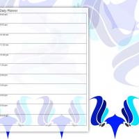 The Blue Mask Daily Planner