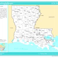 Us Map Louisiana