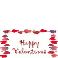 Valentine Hearts Around