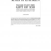 Ralph Lauren Various Discounts