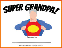 Super Grandpa Award