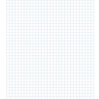 1/4 Cartesian Graph Paper 8.5x11