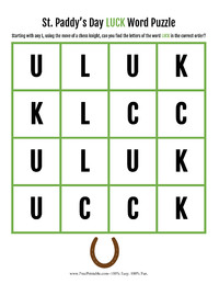 Luck Word Puzzle