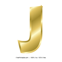J Gold Letter