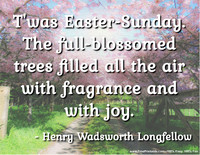 Easter Quotation Longfellow