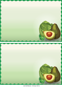 Avocados Recipe Cards