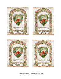 Vintage Valentines Love