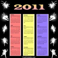 2011 Fairy Calendar