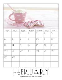 February 2022 Picture Calendar