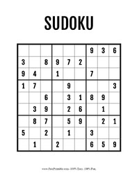 9x9 Sudoku 1