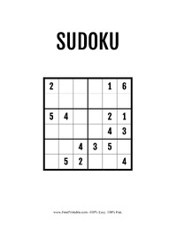 6x6 Sudoku 1