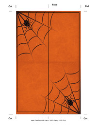Orange Spiderwebs