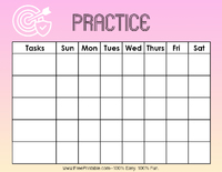 Practice Chart