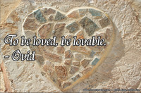 Be Lovable Ovid Quotations