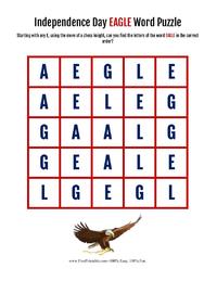 Eagle Word Puzzle