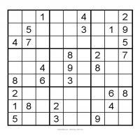 3X3 Very Easy Sudoku 3