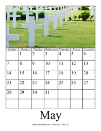 May 2017 Photo Calendar