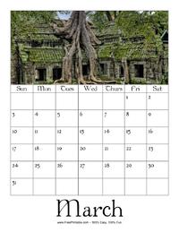 March 2024 Picture Calendar