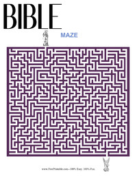 Bible Maze Hard