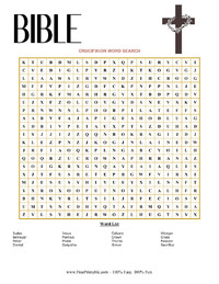 Crucifixion Word Search