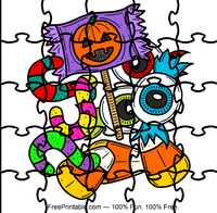 Halloween Candy Puzzle