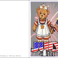 4th Of July Bear