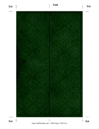 Square Celtic Design Bookmark