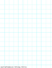 .75-Inch Graph Paper