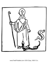 St. Patrick and Snakes