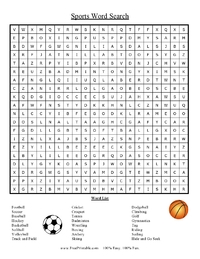 Printable Word Search