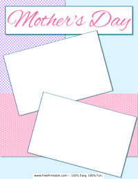 Mother's Day Scrapbook Two Boxes
