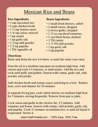 Mexican Rice and Beans Recipe