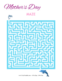 Mothers Day Maze Hard