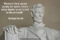 Lincoln Slavery Quotation