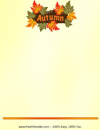 Autumn Banner