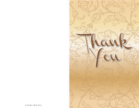 Floral Thank You Letter