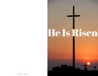 Cross Easter Card